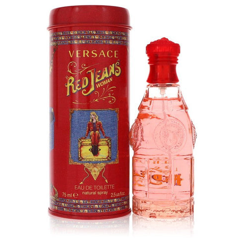 Red Jeans by Versace For Women - Eau De Toilette Spray 2.5 oz