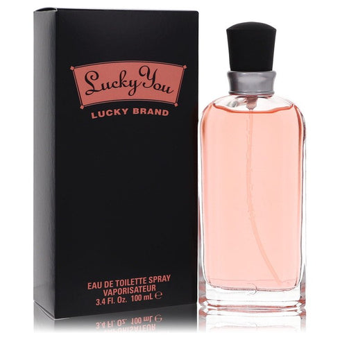 Lucky-You-by-Liz-Claiborne-For-Women Eau De Toilette Spray 3.4 oz (100 ml)