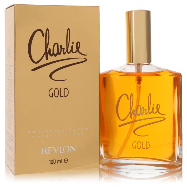 Charlie-Gold-by-Revlon-For-Women Eau De Toilette Spray 3.3 oz (100 ml)