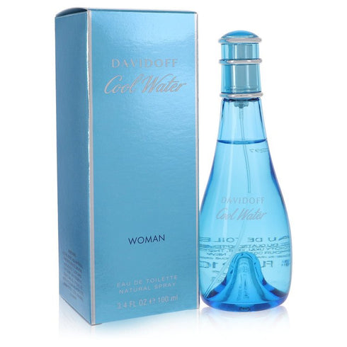 Cool-Water-by-Davidoff-For-Women Eau De Toilette Spray 3.4 oz (100 ml)