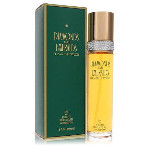 Diamonds-&-Emeralds-by-Elizabeth-Taylor-For-Women Eau De Toilette Spray 3.3 oz (100 ml)