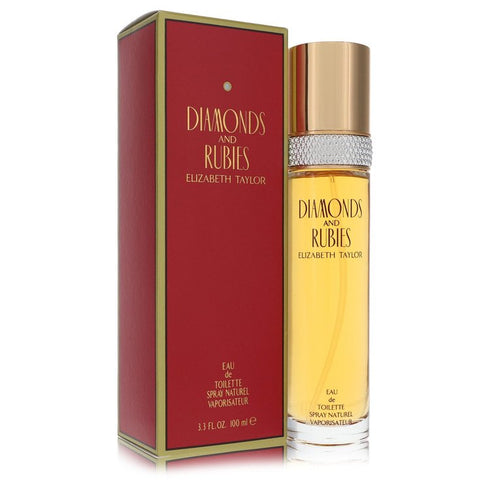 Diamonds-&-Rubies-by-Elizabeth-Taylor-For-Women Eau De Toilette Spray 3.4 oz (100 ml)