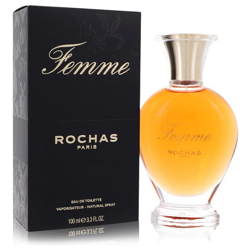 Femme-Rochas-by-Rochas-For-Women Eau De Toilette Spray 3.4 oz (100 ml)