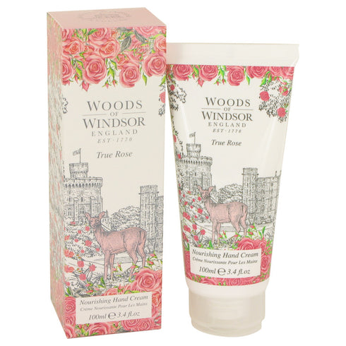 True-Rose-by-Woods-of-Windsor-For-Women Hand Cream 3.4 oz (100 ml)