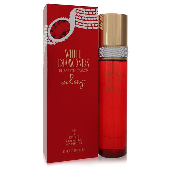 White-Diamonds-En-Rouge-by-Elizabeth-Taylor-For-Women Eau De Toilette Spray 3.3 oz (100 ml)