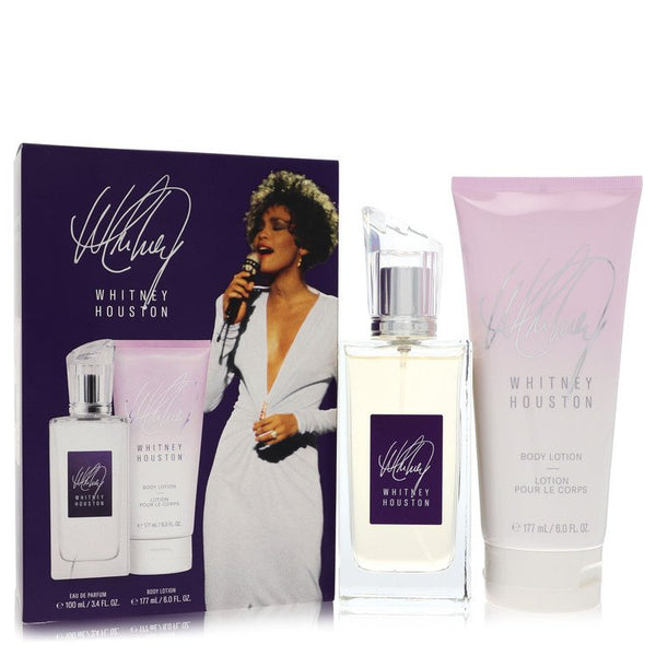 Whitney-Houston-by-Whitney-Houston-For-Women Gift Set 3.4 oz Eau De Parfum Spray + 6 oz Body Lotion