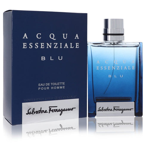 Acqua-Essenziale-Blu-by-Salvatore-Ferragamo-For-Men Eau De Toilette Spray 3.4 oz (100 ml)
