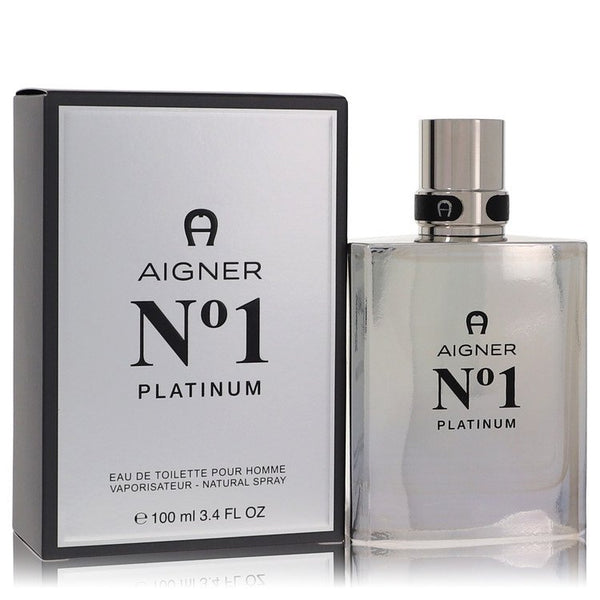 Aigner-No.-1-Platinum-by-Etienne-Aigner-For-Men Eau De Toilette Spray 3.4 oz (100 ml)