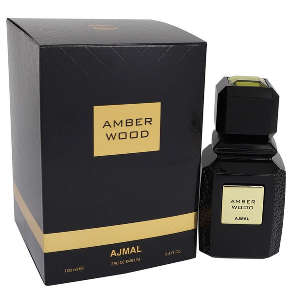 Ajmal Amber Wood by Ajmal For Women - Eau De Parfum Spray (Unisex) 100 ml (3.4 oz)