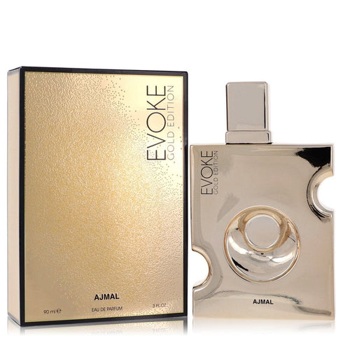 Ajmal-Evoke-Gold-by-Ajmal-For-Men Eau De Parfum Spray 3 oz (90 ml)