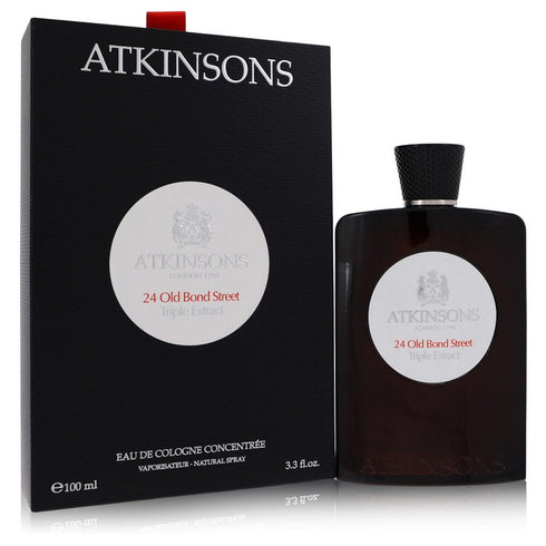 24-Old-Bond-Street-Triple-Extract-by-Atkinsons-For-Men Eau De Cologne Concentree Spray 3.3 oz (100 ml)