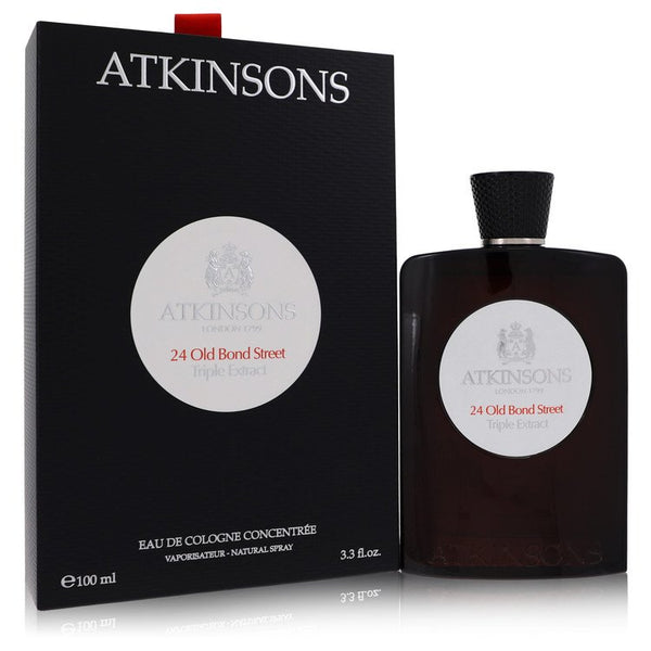 24-Old-Bond-Street-Triple-Extract-by-Atkinsons-For-Men Eau De Cologne Concentree Spray 3.3 oz (100 ml)