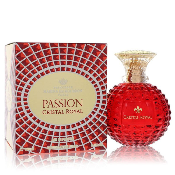 Marina-De-Bourbon-Cristal-Royal-Passion-by-Marina-De-Bourbon-For-Women Eau De Parfum Spray 3.4 oz (100 ml)
