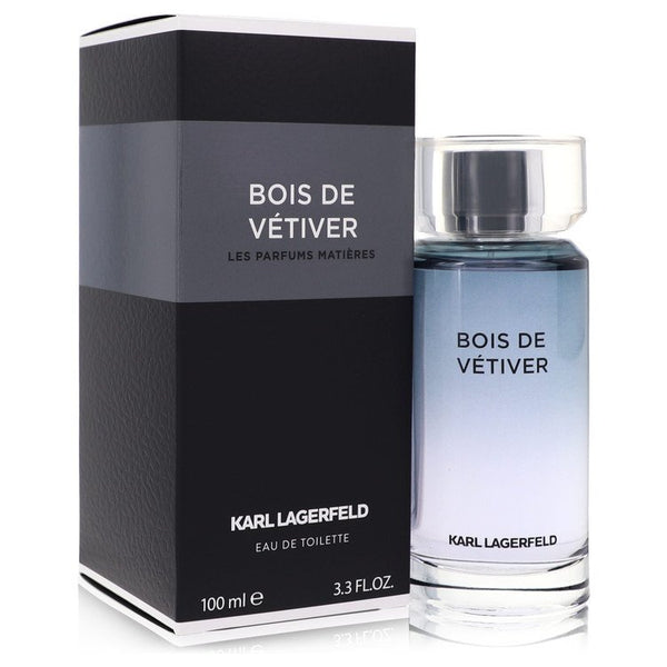 Bois De Vetiver by Karl Lagerfeld For Men - Eau De Toilette Spray 3.3 oz