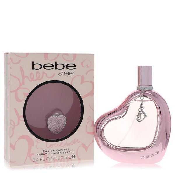 Bebe-Sheer-by-Bebe-For-Women Eau De Parfum Spray 3.4 oz (100 ml)