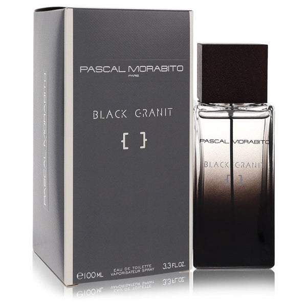 Black-Granit-by-Pascal-Morabito-For-Men Eau De Toilette Spray 3.3 oz (100 ml)