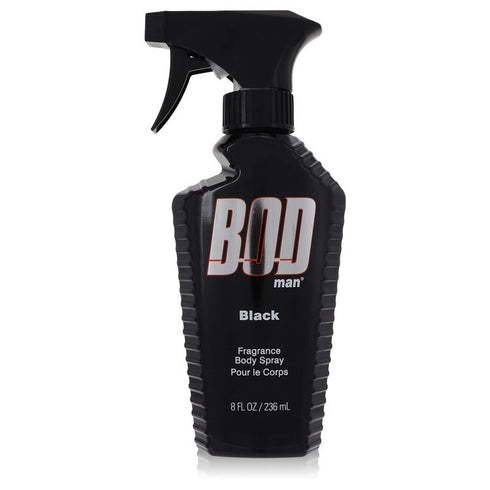 Bod-Man-Black-by-Parfums-De-Coeur-For-Men Body Spray 8 oz (240 ml)
