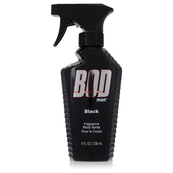 Bod-Man-Black-by-Parfums-De-Coeur-For-Men Body Spray 8 oz (240 ml)
