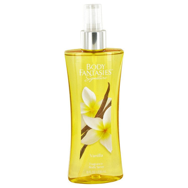 Body Fantasies Signature Vanilla Fantasy by Parfums De Coeur For Women - Body Spray 8 oz
