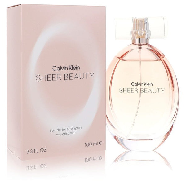 Sheer-Beauty-by-Calvin-Klein-For-Women Eau De Toilette Spray 3.4 oz (100 ml)