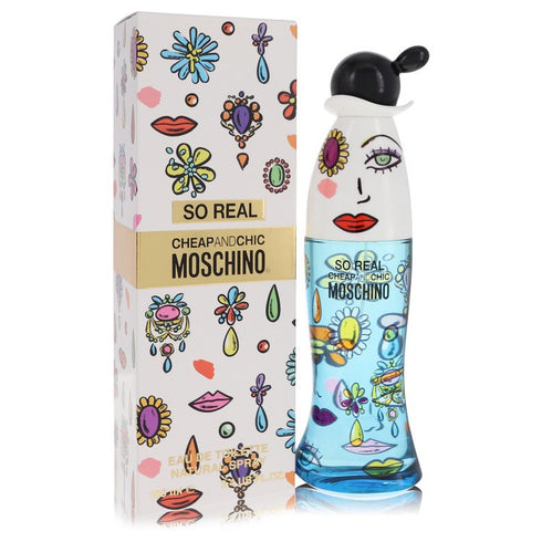 Cheap-&-Chic-So-Real-by-Moschino-For-Women Eau De Toilette Spray 3.4 oz (100 ml)