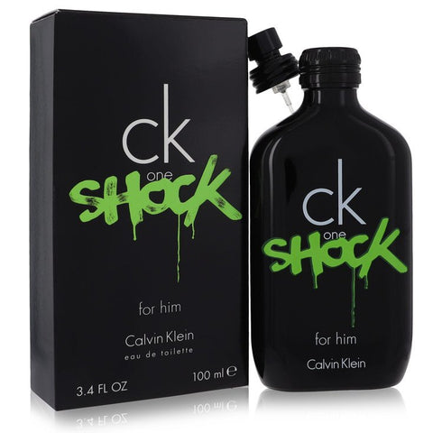 CK-One-Shock-by-Calvin-Klein-For-Men Eau De Toilette Spray 3.4 oz (100 ml)
