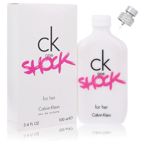 CK-One-Shock-by-Calvin-Klein-For-Women Eau De Toilette Spray 3.4 oz (100 ml)