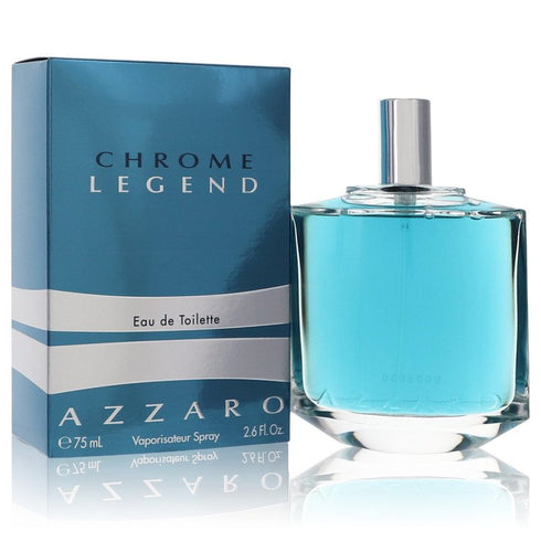 Chrome-Legend-by-Azzaro-For-Men Eau De Toilette Spray 2.6 oz (77 ml)