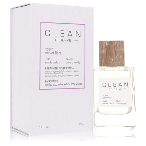 Clean-Reserve-Velvet-Flora-by-Clean-For-Women Eau De Parfum Spray 3.4 oz (100 ml)