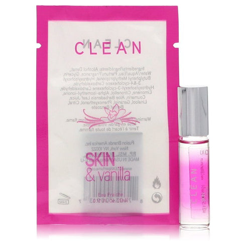 Clean-Skin-and-Vanilla-by-Clean-For-Women Mini Eau Frachie .17 oz (5 ml)