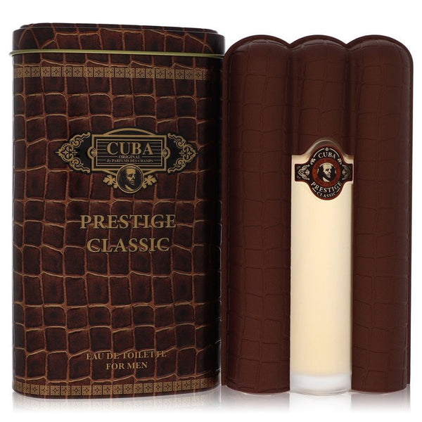 Cuba-Prestige-Gold-by-Fragluxe-For-Men Eau De Toilette Spray 3 oz (90 ml)