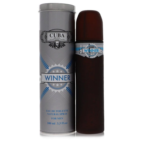 Cuba-Winner-by-Fragluxe-For-Men Eau De Toilette Spray 3.4 oz (100 ml)