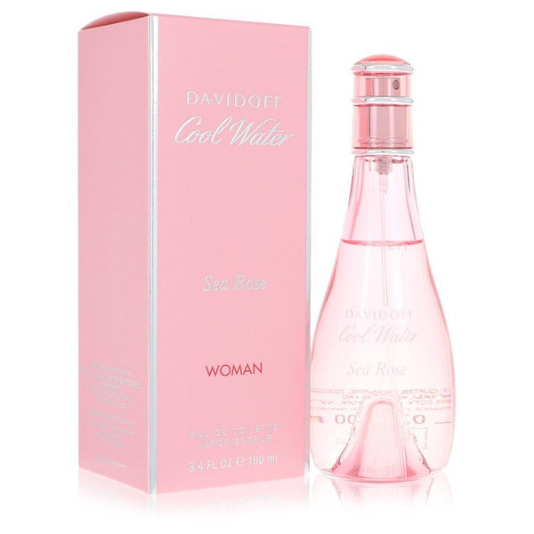Cool-Water-Sea-Rose-by-Davidoff-For-Women Eau De Toilette Spray 3.4 oz (100 ml)