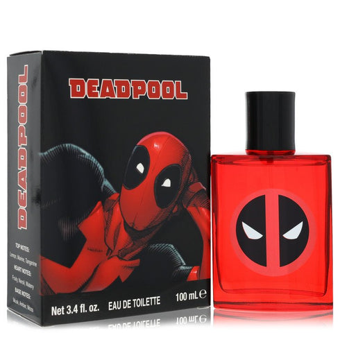 Deadpool-by-Marvel-For-Men Eau De Toilette Spray 3.4 oz (100 ml)