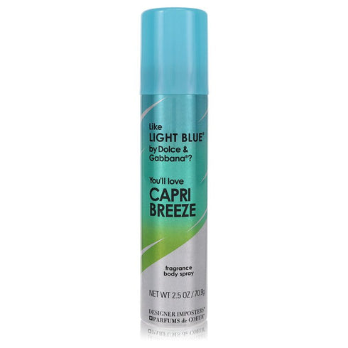 Designer-Imposters-Capri-Breeze-by-Parfums-De-Coeur-For-Women Body Spray 2.5 oz (75 ml)
