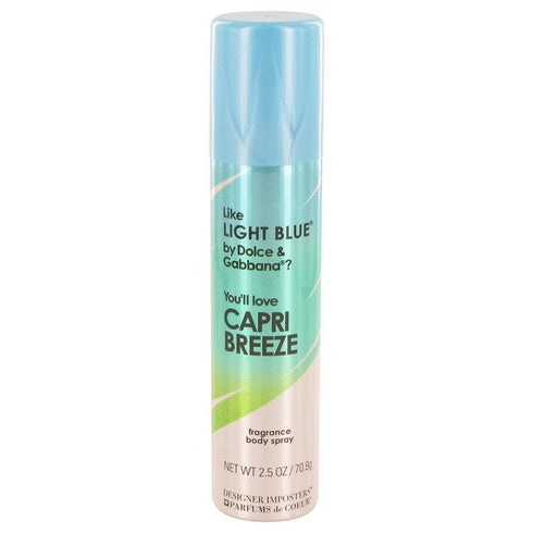 Designer Imposters Capri Breeze by Parfums De Coeur For Women - Body Spray 2.5 oz