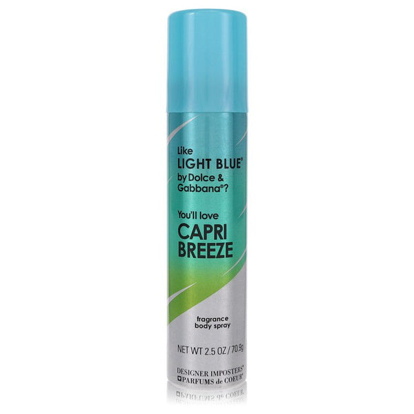 Designer-Imposters-Capri-Breeze-by-Parfums-De-Coeur-For-Women Body Spray 2.5 oz (75 ml)
