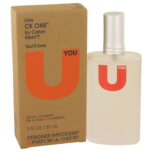 Designer Imposters U You by Parfums De Coeur For Women - Cologne Spray (Unisex) 2 oz