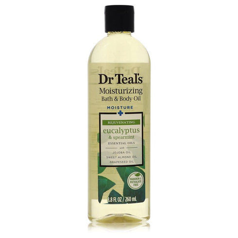 Dr-Teal's-Bath-Additive-Eucalyptus-Oil-by-Dr-Teal's-For-Women Pure Epson Salt Body Oil Relax & Relief with Eucalyptus & Spearmint 8.8 oz (260 ml)