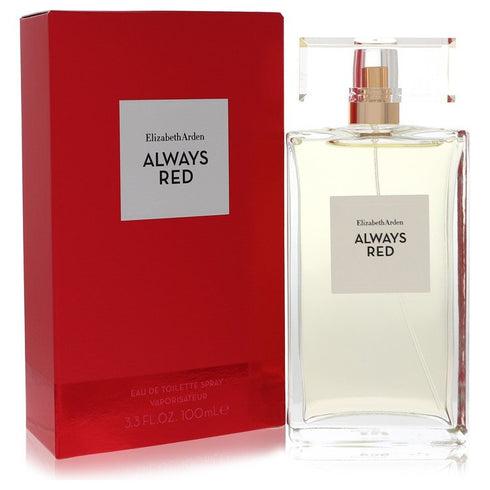 Always Red by Elizabeth Arden For Women - Eau De Toilette Spray 100 ml (3.4 oz)