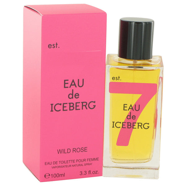 Eau-De-Iceberg-Wild-Rose-by-Iceberg-For-Women Eau De Toilette Spray 3.4 oz (100 ml)