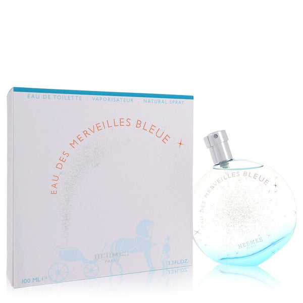 Eau-des-Merveilles-Bleue-by-Hermes-For-Women Eau De Toilette Spray 3.4 oz (100 ml)
