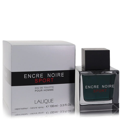 Encre-Noire-Sport-by-Lalique-For-Men Eau De Toilette Spray 3.3 oz (100 ml)