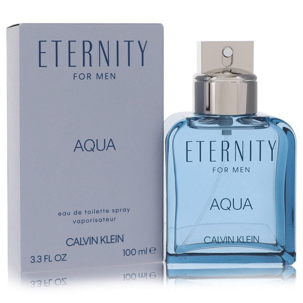 Eternity-Aqua-by-Calvin-Klein-For-Men Eau De Toilette Spray 3.4 oz (100 ml)