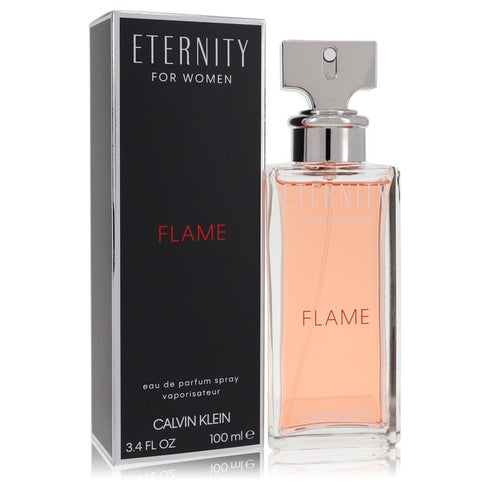 Eternity-Flame-by-Calvin-Klein-For-Women Eau De Parfum Spray 3.4 oz (100 ml)