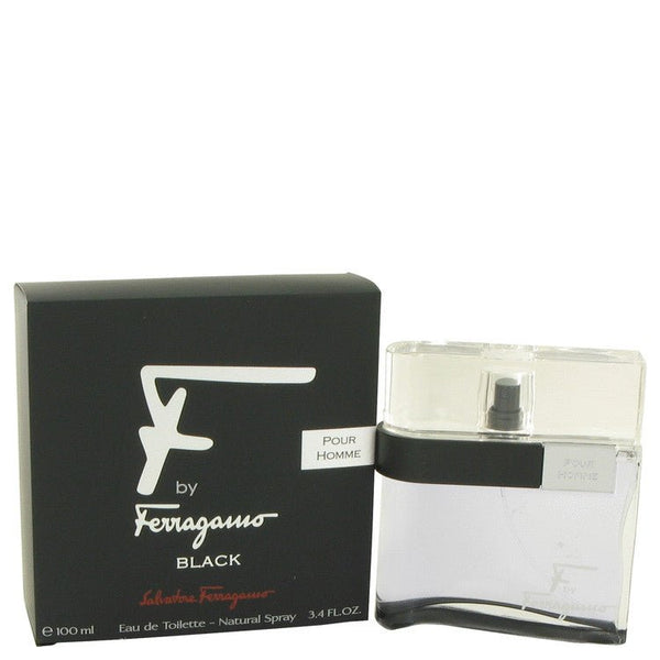 F Black by Salvatore Ferragamo For Men - Eau De Toilette Spray 100 ml (3.4 oz)