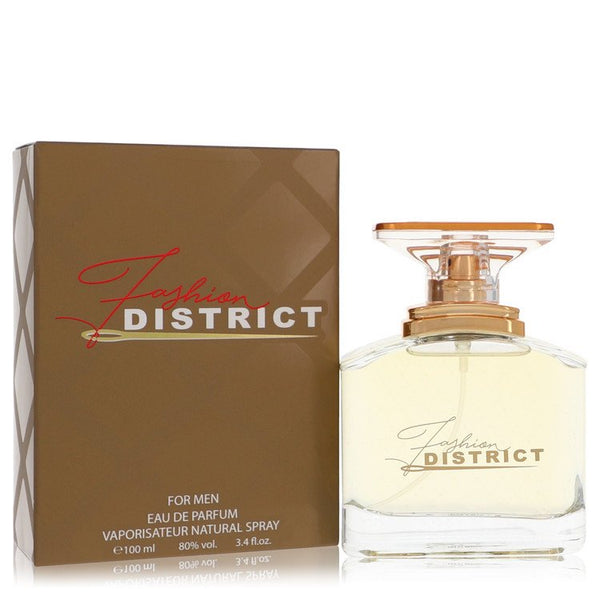 Fashion-District-by-Fashion-District-For-Men Eau De Parfum Spray 3.4 oz (100 ml)