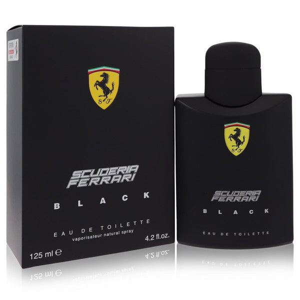 Ferrari-Scuderia-Black-by-Ferrari-For-Men Eau De Toilette Spray 4.2 oz (125 ml)