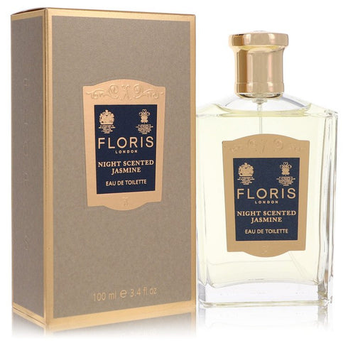 Floris-Night-Scented-Jasmine-by-Floris-For-Women Eau De Toilette Spray 3.4 oz (100 ml)