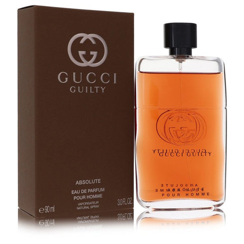 Gucci-Guilty-Absolute-by-Gucci-For-Men Eau De Parfum Spray 3 oz (90 ml)